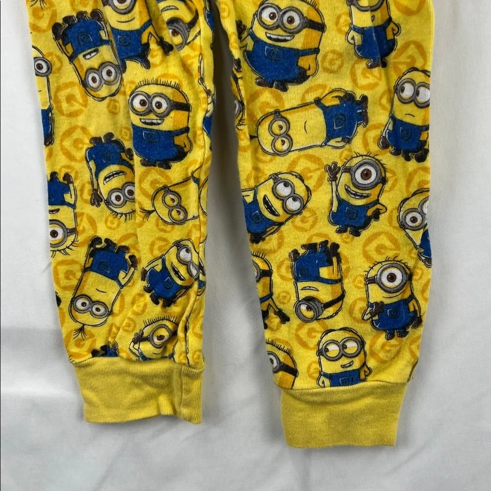 Girls Pajama Bottoms - Size 4T - Minions - Despicable Me - Yellow and Blue